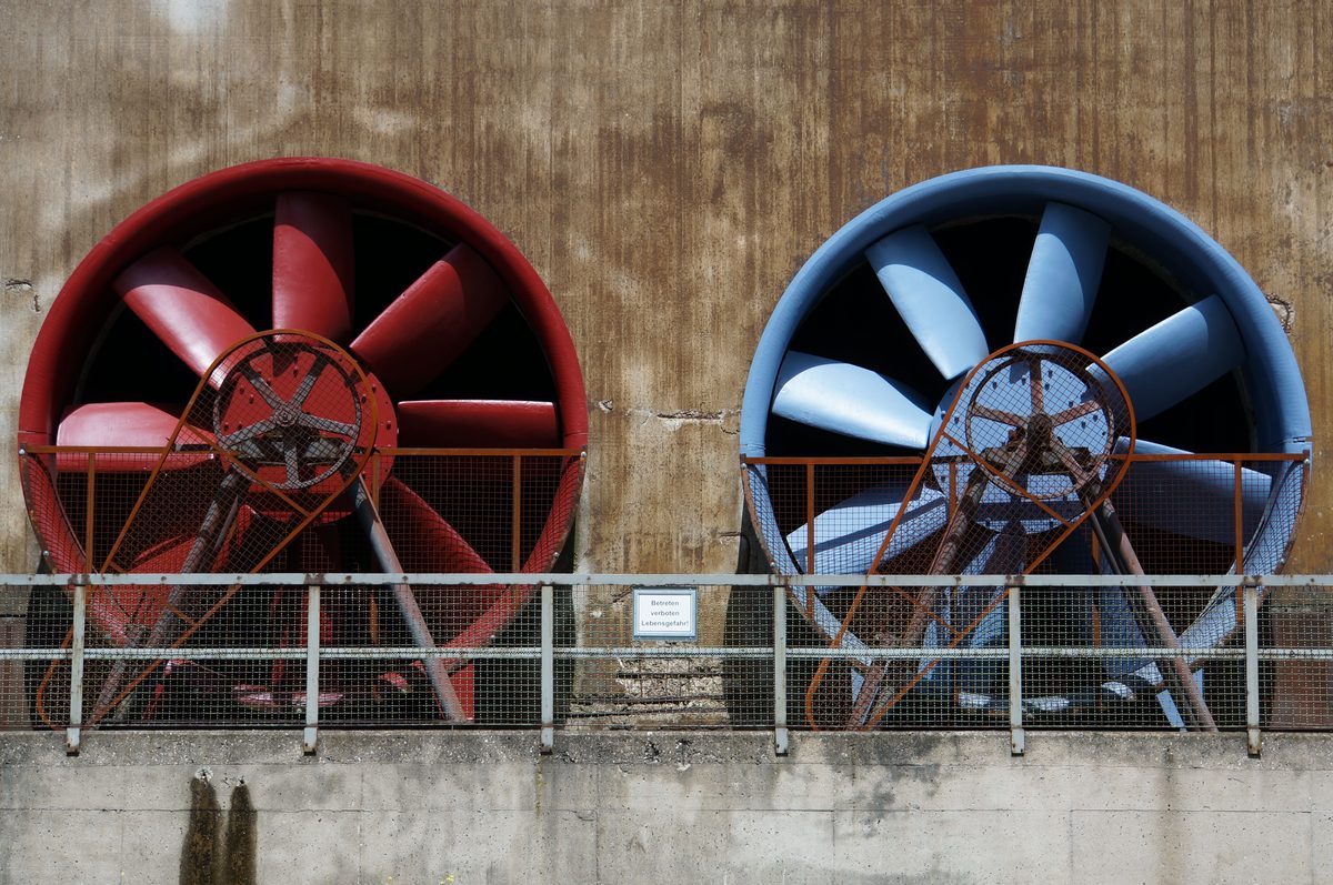 Déstratification de l’air (locaux tertiaires de grande hauteur)