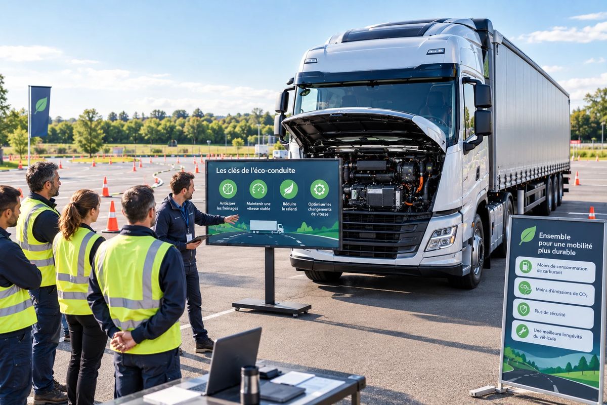 Formation d’un conducteur à la conduite économe